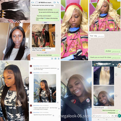 Wholesale Brazilian Hair HD Lace Front Wig,Virgin Cuticle Aligned Human Hair Full Lace Wig,13x6 Lace Frontal Wig For Black Women
